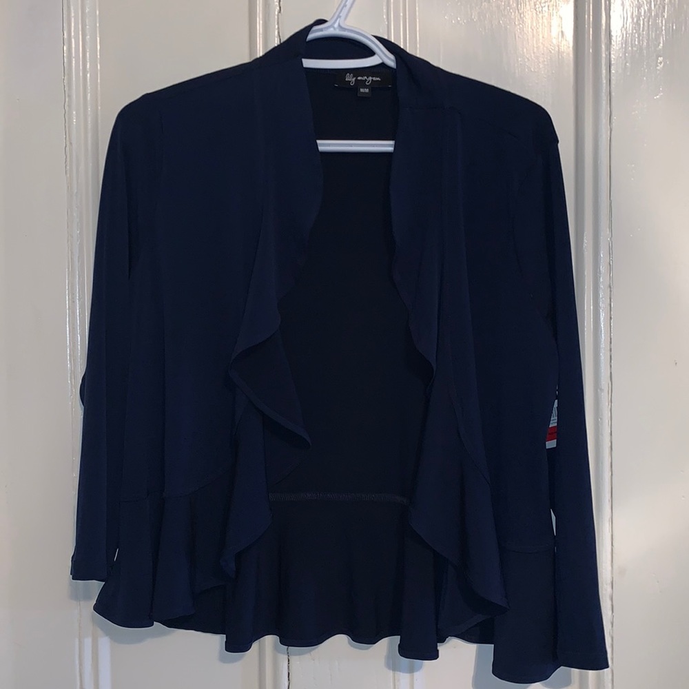 Navy blue lily Morgan size medium